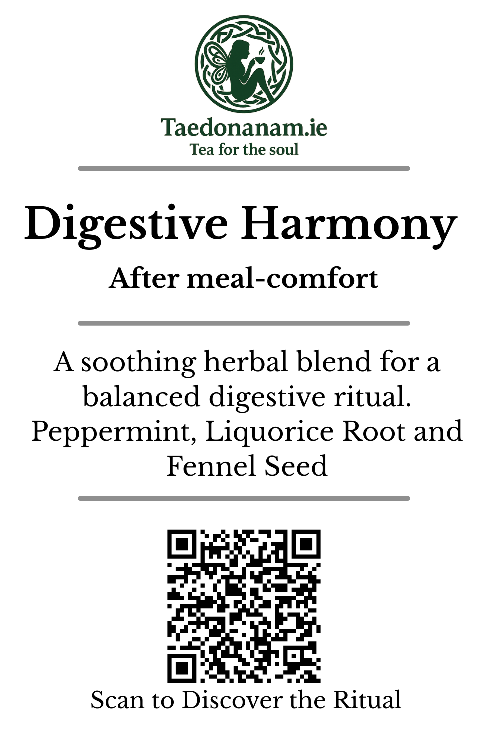 DIGESTIVE HARMONY