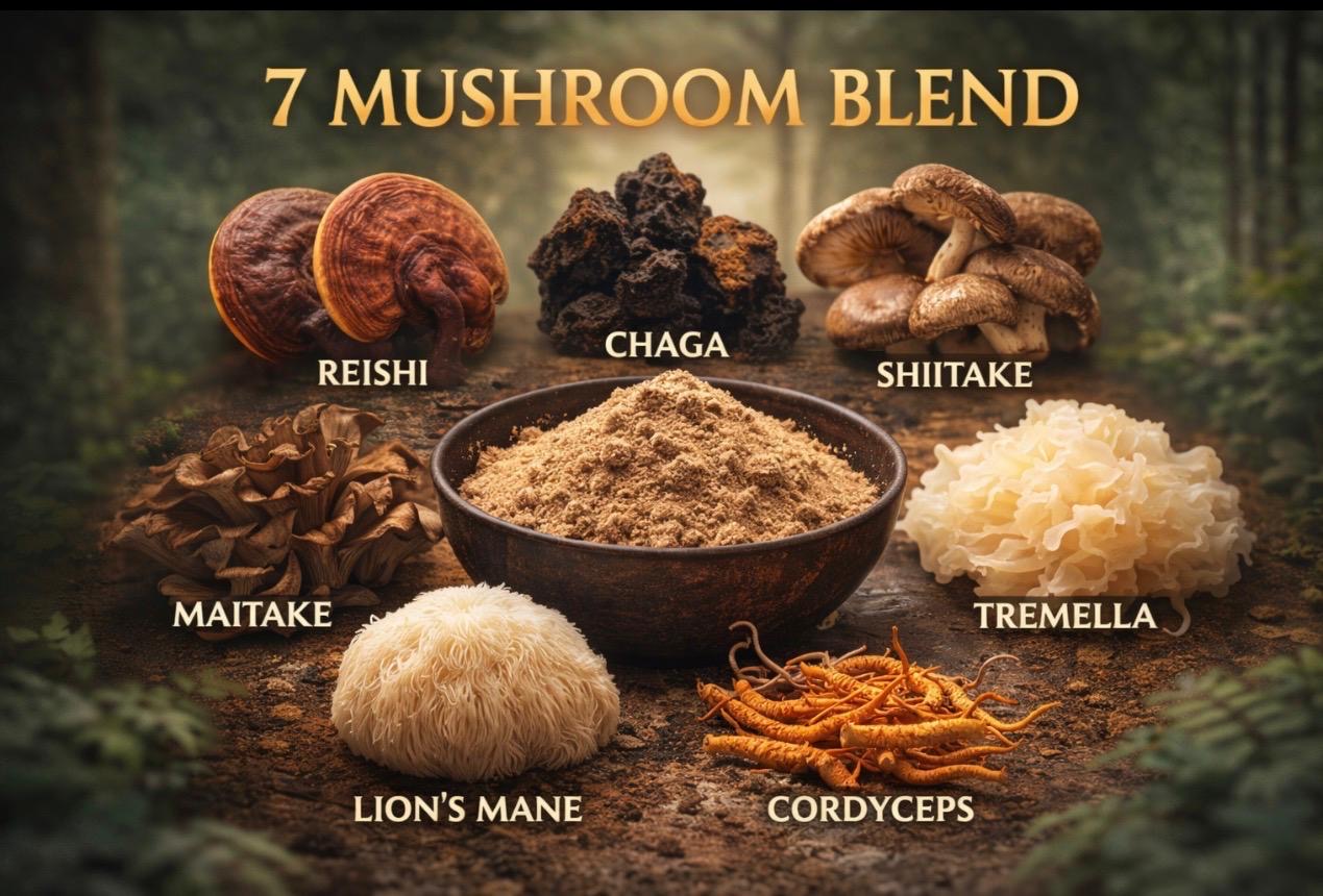 7 MUSHROOM BLEND Forest Ritual