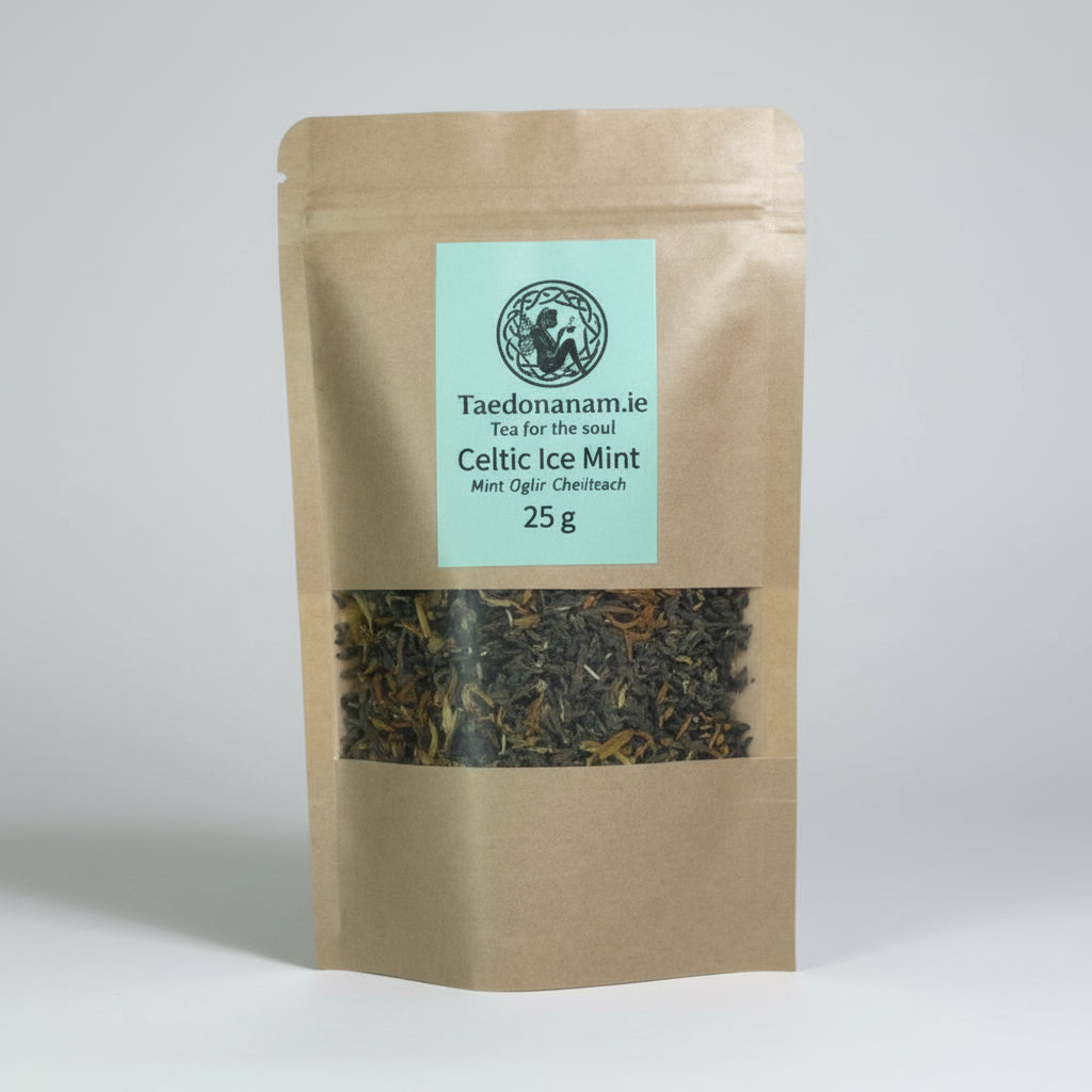 Celtic Ice Mind – Caffeine-Free Herbal Mint Tea for Clarity & Digestion