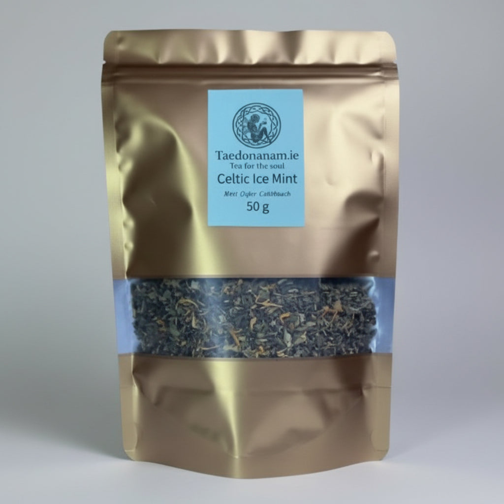 Celtic Ice Mind – Caffeine-Free Herbal Mint Tea for Clarity & Digestion