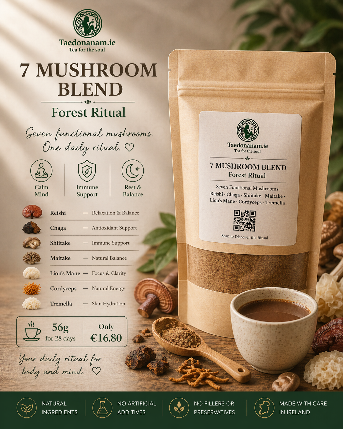 7 MUSHROOM BLEND Forest Ritual