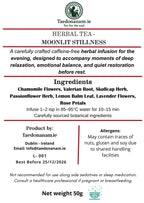 Moonlit Stillness | Ciúnas na Gealaí | Lunar Ritual Tea for Deep Rest
