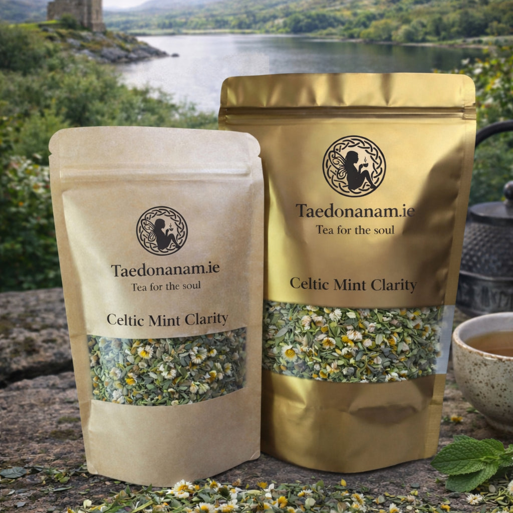 Celtic Mint Clarity – Herbal Mint Tea for Digestion & Mental Clarity | Gile na mBaintreacha