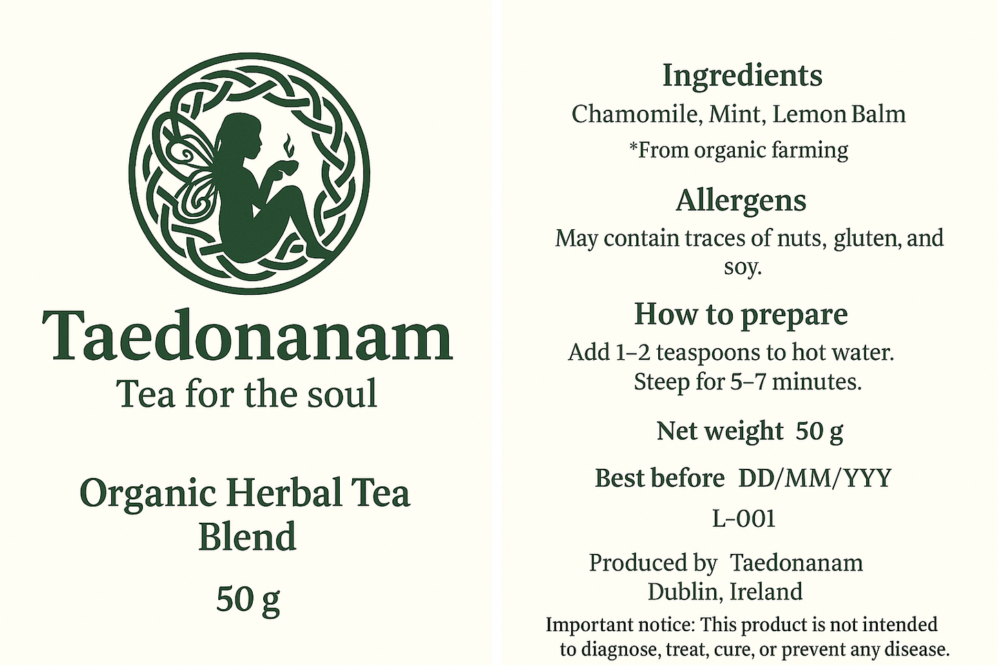 Celtic Ice Mind – Fresh Mint for Clarity