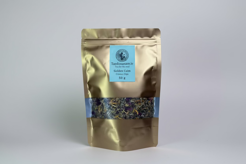 Golden Calm | Síocháin Órga | Harmonizing Floral Blend for Stress & Digestion