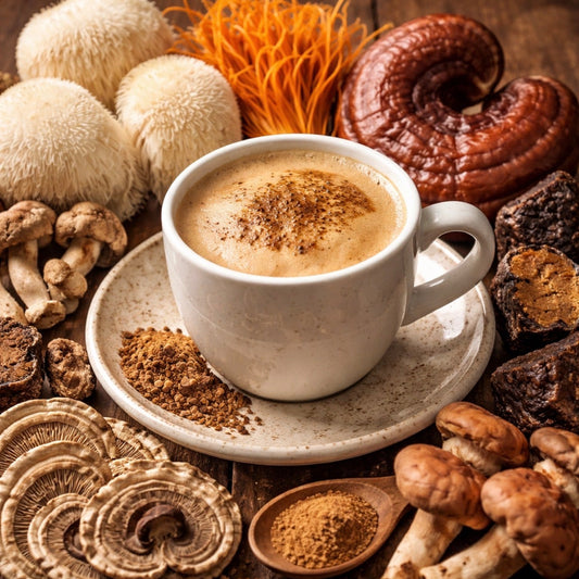 6 MUSHROOM COFFEE - Smooth Daily Coffee