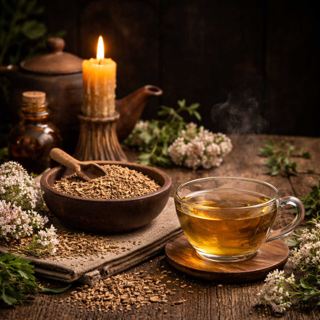 Valerian Root — Sedative